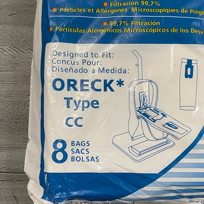 Vacuum Bags - Pack Of 8 For EnviroCare XL Models (XL21, 9000C, 888, 9300G, Etc.) - Type CC
