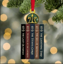 Rick Riordan Percy Jackson Flat 2D Acrylic Ornament Christmas Gift Decoration