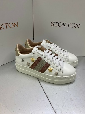 Sneaker stokton 769d Veal White \u0026 Little Stars | eBay