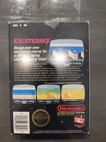 Rare Excitebike for NES with Original Case (Nintendo Entertainment System,1985)