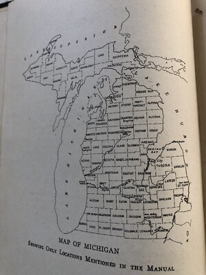 1931 Michigan Trees By Charles H. Otis Univ. Mich. With Key Well Used