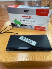 Toshiba SD-5000 DVD Player w/ Box - Works But Tray is Fickle READ DESCRIPTION 