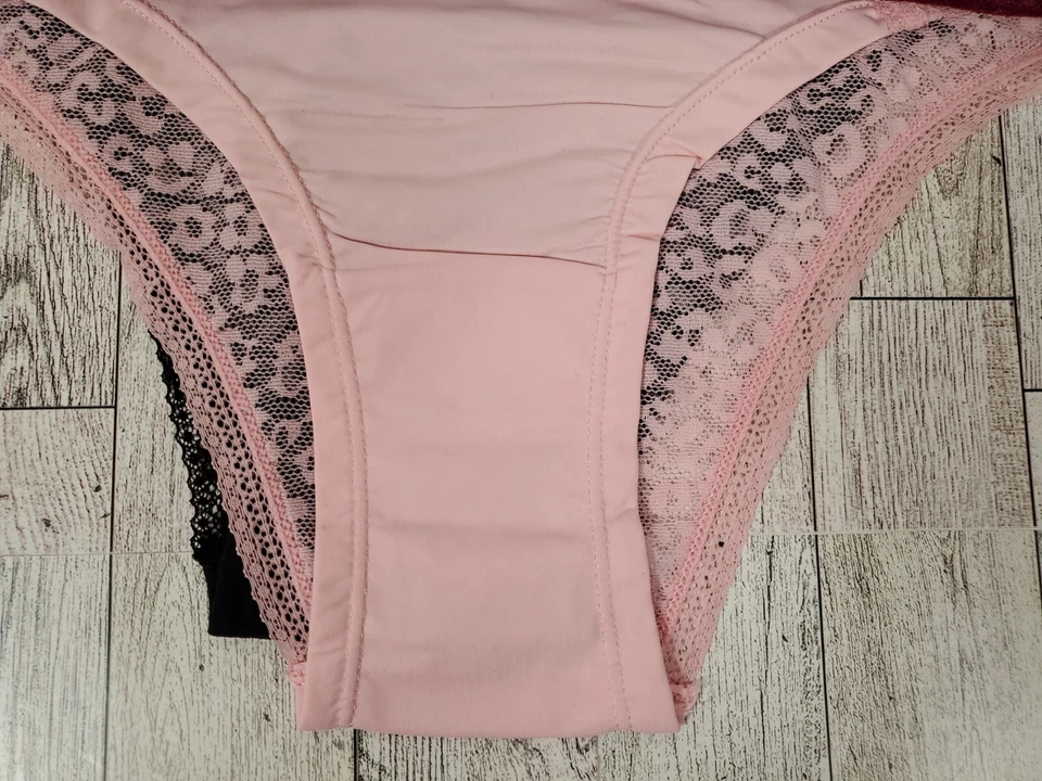 Joe Boxer 1X y 2X Tanga Bragas 3pk Ropa Interior con Encaje Sé Genial Sé Amable Sé Valiente Foto 3 de 4