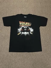 Back to the Future Movie Graphic T-Shirt Size L