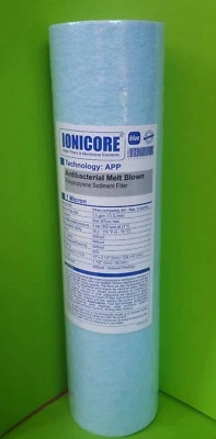 Filtro per acqua potabile rubinetto cartuccia 10 depuratore purificatore 1 micro