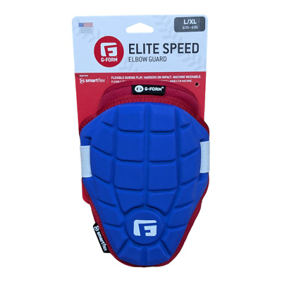 G-Form Elite Speed Elbow Guard - Red/Royal - Large/Extra Large L/XL