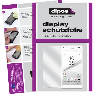 6x Schutzfolie für Sony Xperia Z5 Compact  klar Display Folie dipos