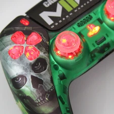 Call of Duty Modern Warfare 2 RGB LED “Ghost MK I” PS5 Controller COD Killscreen