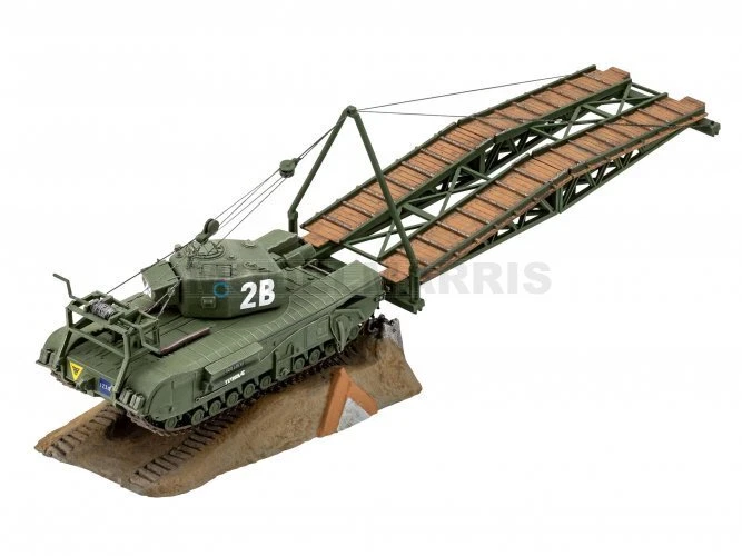 REVELL 63297 1/76 Model Set Churchill A.V.R.E. - Immagine 2 di 2