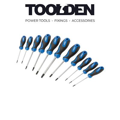 Draper 11-Piece Tamperproof Security Torx Screwdriver Set, T6-T40T