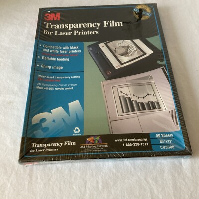 Transparency Film - Laser Printer
