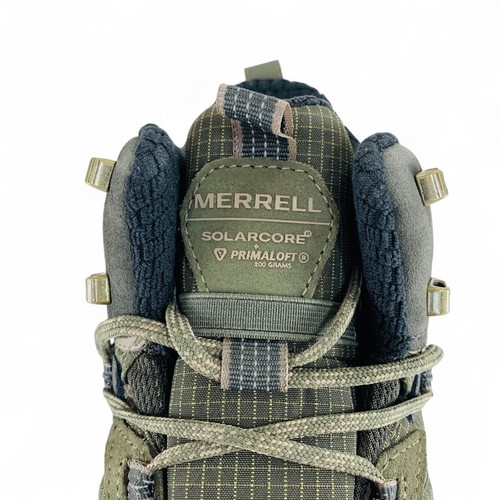 Merrell Moab Speed 2 Thermo Mid Waterproof Olive Army Green Men's Boots J038413 - Picture 13 of 14