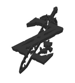 Zelda Breath of the Wild Logo Wall Art 3D Printed NES SNES Link