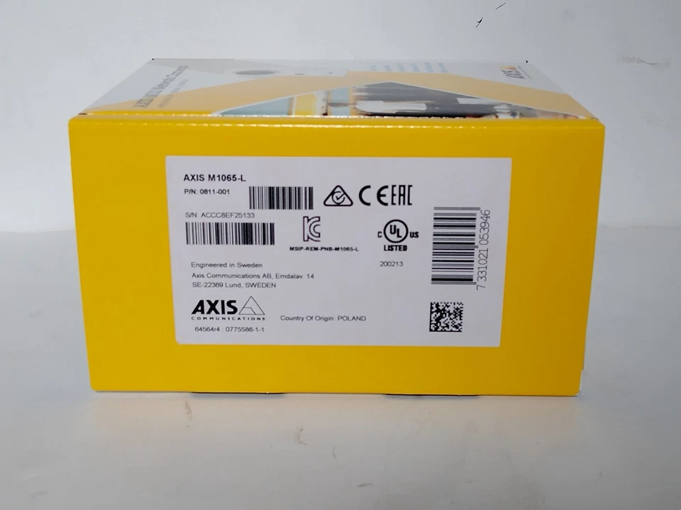 AXIS M1065-L Network Camera NEW - Image 4 of 4