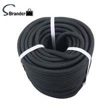 48 Strand High Quality Braided Rope Arborist Tree  Rope 200FT × 1/2In