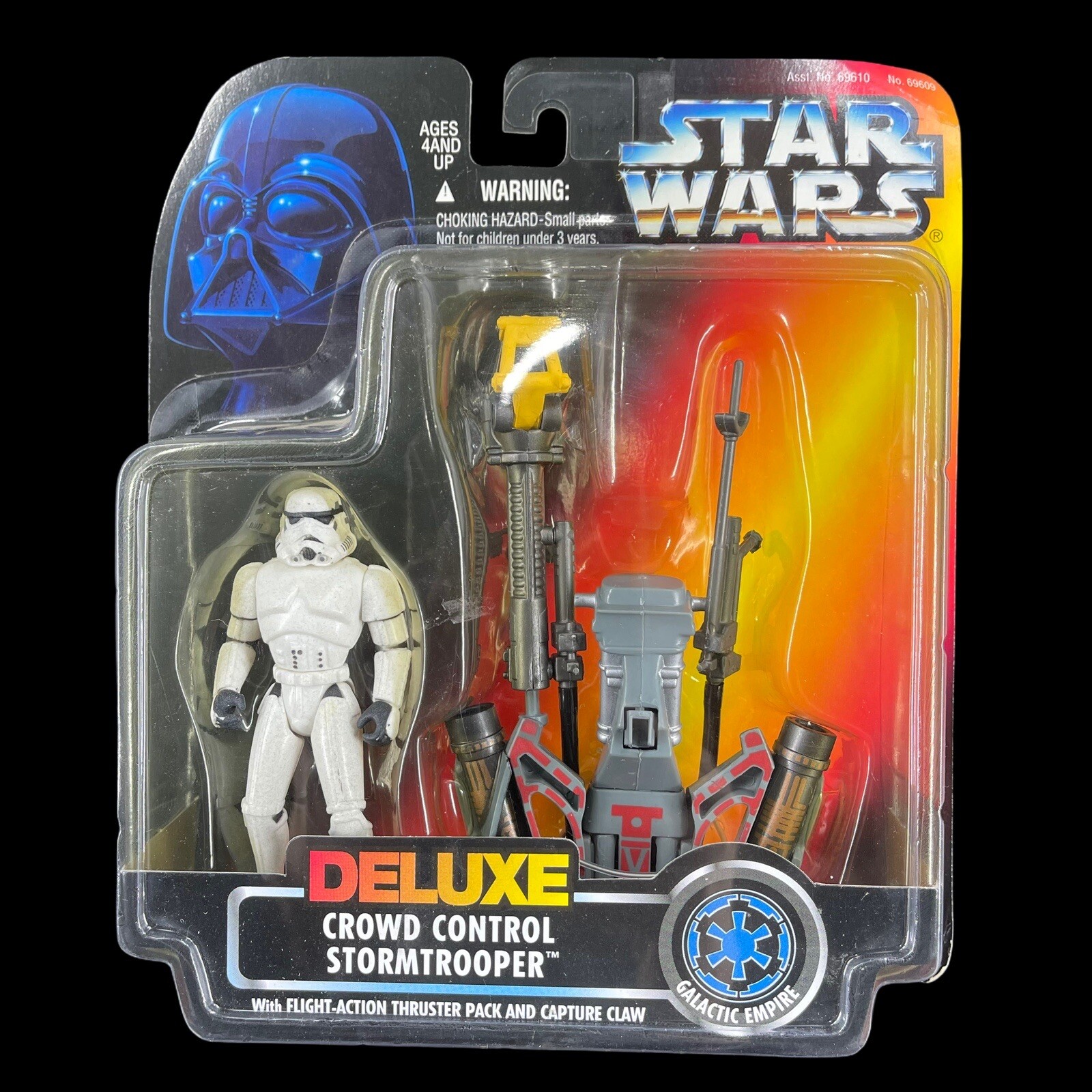 Vintage Kenner Star Wars Power Of The Force Deluxe Crowd Control Stormtrooper