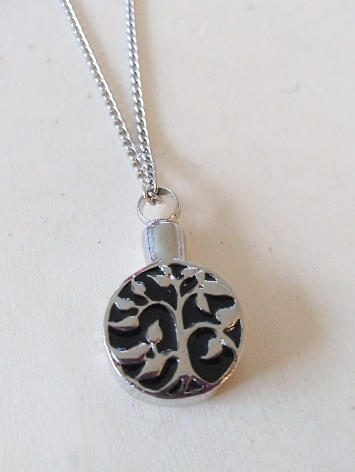 Dad Cremation Urn Keepsake Ashes Memorial Necklace Always In My Heart