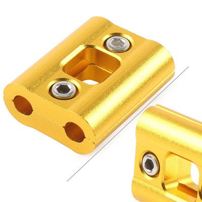 CNC Brake Clutch Cable Wire Clamp Clip Fit Yamaha YZF-R15 V3.0 2017-2019 Gold US