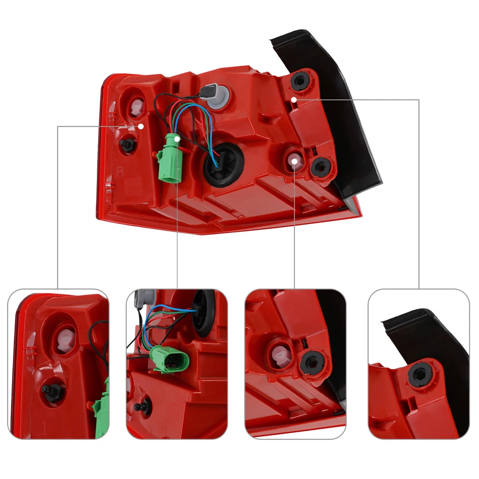 For 2012-2016 Audi A6 C7 Sedan LED Right Passenger Outer Side Tail Light - Image 2 of 4