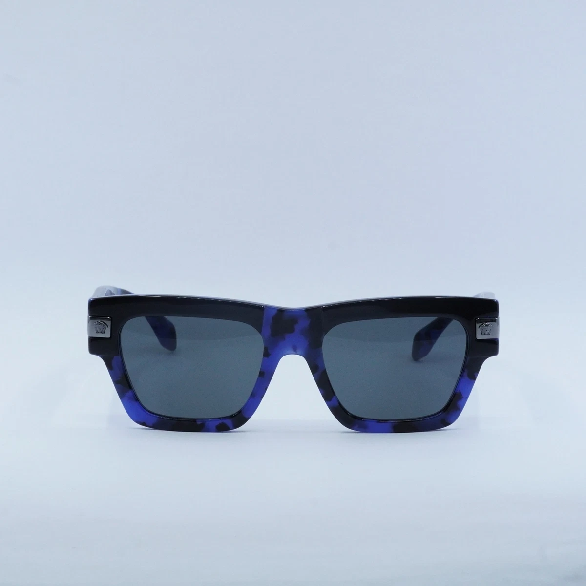 VERSACE VE4464 545887 Havana Blue/Dark Grey 55-20-145 Sunglasses  