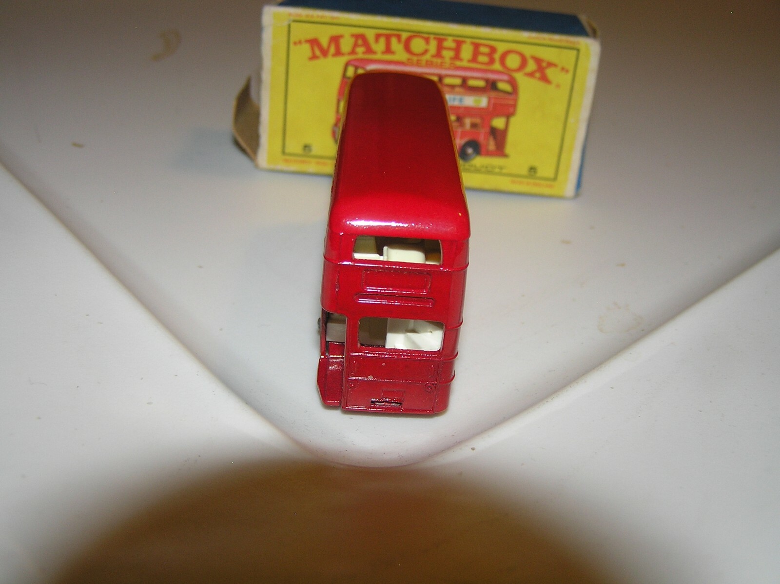 MATCHBOX RED LESNEY No. 5 Visco Static Routemaster Bus JOU 2 EUR 19,99