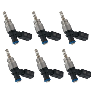 6Pcs 06E906036F Fuel Injectors For 2008-2012 Audi Q5 A4 A5 A6 2.0 2.8L 3.0L 3.2L