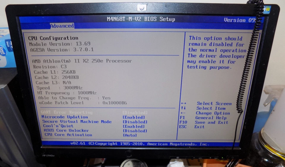 Computadora de escritorio personalizada AMD Athlon x2 250e 2 GB de RAM sin disco duro Foto 4 de 4