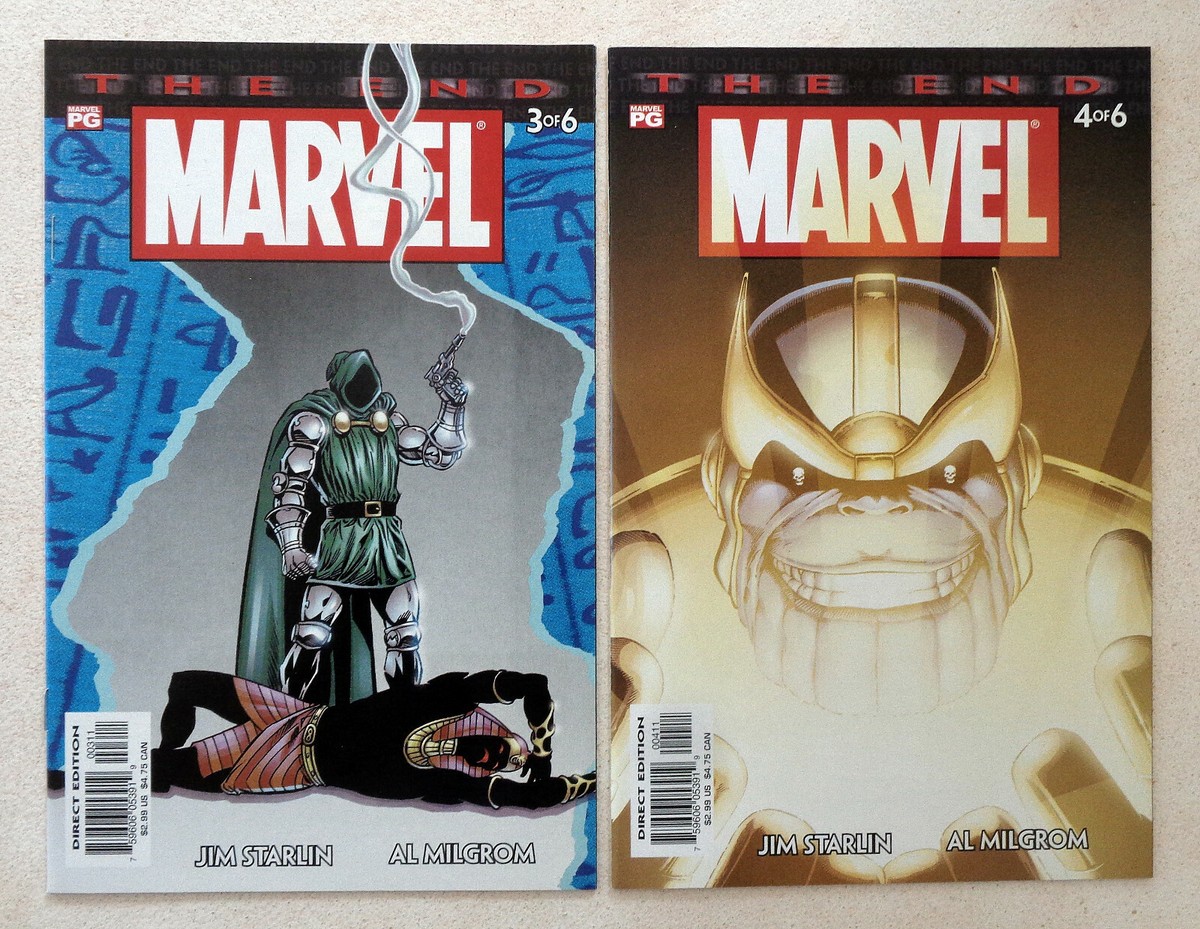 MARVEL UNIVERSE: THE END #s 1-6 (Full Set, Marvel, 2003