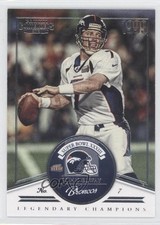 2012 Panini Contenders Legendary Champions John Elway #11 HOF 0q0