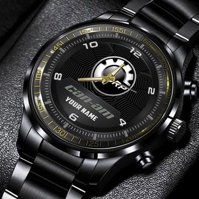 Can-Am Stainless Steel Watch