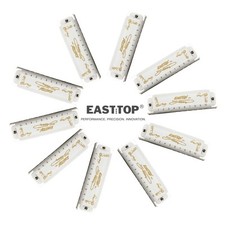 EASTTOP Diatonic Harmonica Set of 10 10Hole Blues Harmonica Lot Mouth Organ set