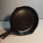 Wagner Ware No. 3 Cast Iron Skillet P Die With Pour Spouts Vintage