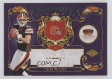 2010 Panini Crown Royale Rookie Royalty Colt McCoy #15 pm6