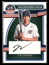 2023 Panini USA Baseball Stars & Stripes James Tronstein - Black Ink - Auto