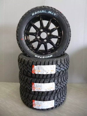Nankang MUDSTAR RADIAL M/T 155/65R13 G.SPEED G07 13inch Tire Rim Assembled Set