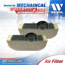 2 x Wesfil Air Filters for Bentley Bentayga 4V 4.0L CZAC V8 32V 2016-On