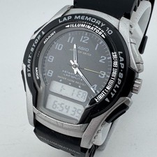 CASIO Analog Digital Watch WS-300 Men 100m Si...