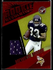 2004 Topps Pristine #RR-MM Mewelde Moore Rookie Revolution Jersey MEM 3301D