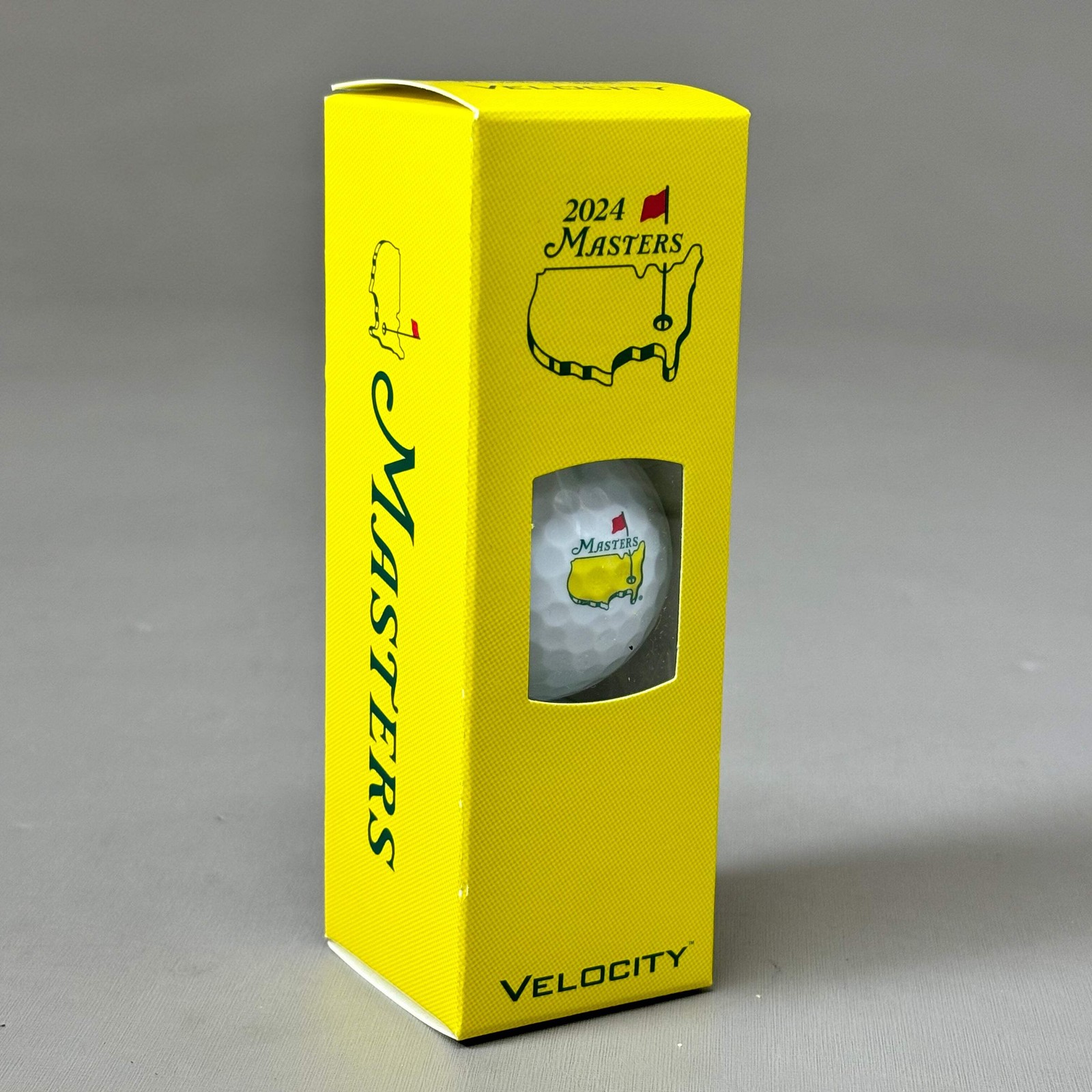 VELOCITY (3 Pack) 2024 Masters Tournament Golf Balls Titleist Velocity 211654