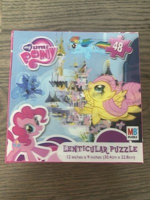 My Little Pony Lenticular Puzzle 12x9 Inches 48 Pieces