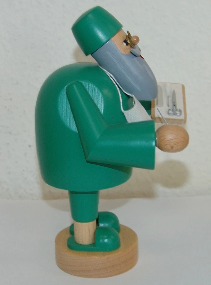 Räuchermännchen original Erzgebirge als Arzt Chirurg neuwertig - Bild 4 von 4