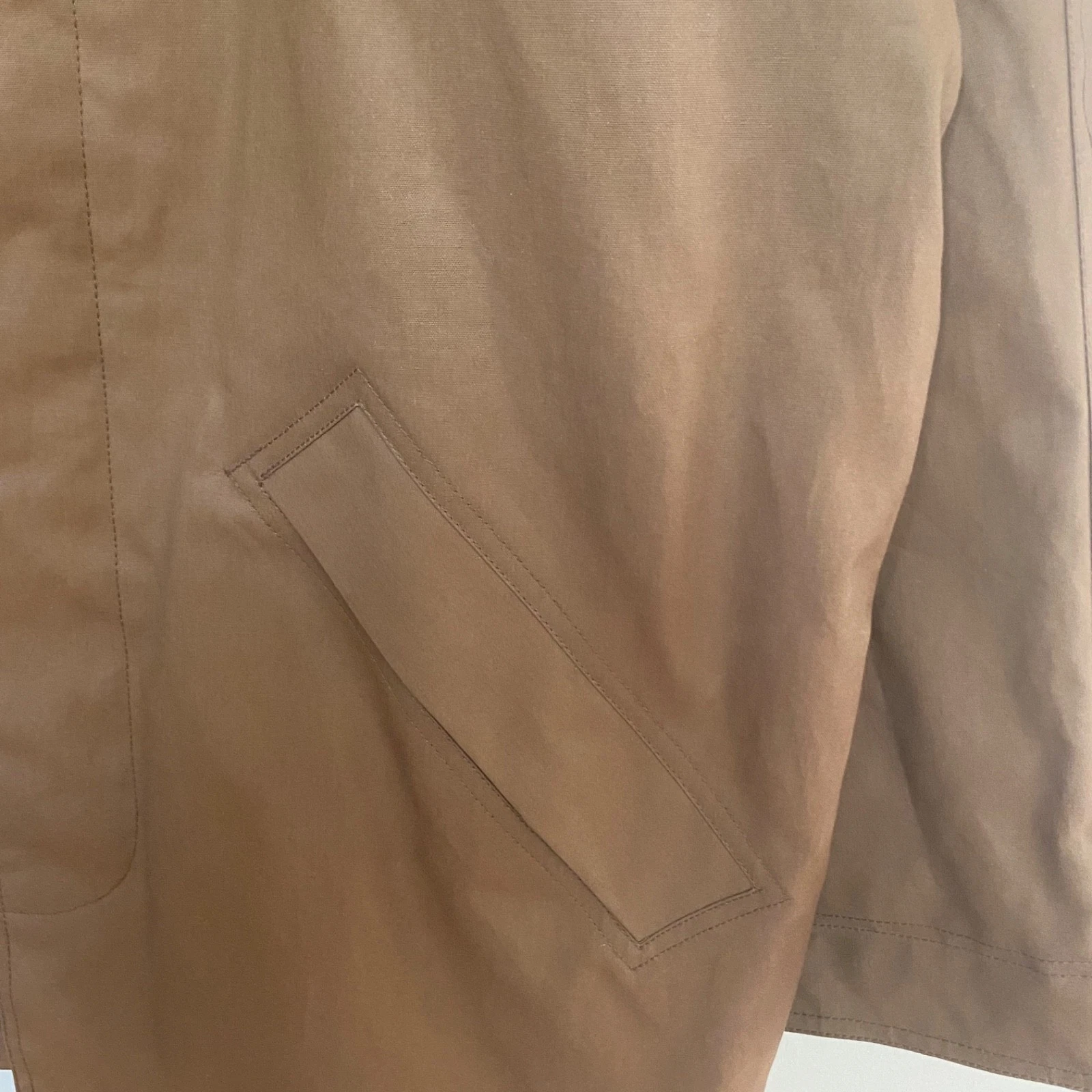 Atlantic Rancher Chore Jacket Coat Waxed Cotton Waterproof Vintage Size M - product detail image 12