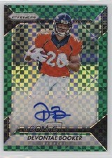 2016 Panini Prizm Rookie Green Power 25/49 Devontae Booker #RA-DBK Auto 0a1