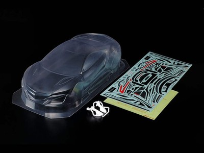Tamiya 51586 Honda/Acura NSX Karosserieteile Set, (TT01/TT02/TT01D/TT02D), Neu in Verpackung