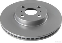 2X Herth+Buss Jakoparts Bremsscheibe J3302076 FüR Toyota Yaris Gpl KSP90_ Vvt