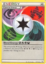 Blend Energy GrassFirePsychicDarkness 117/124 Dragons Exalted DMG Graphics on eBay