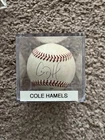 Cole Hamels Signed Baseball Philadelphia Phillies JSA Authenticated