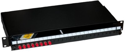 CONNECTIX CABLING SYSTEMS - 8 Way Loaded ST Multimode Fibre Patch Panel