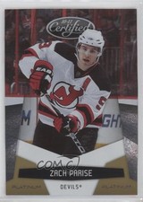 2010-11 Certified Platinum Gold 7/25 Zach Parise #86 i9i