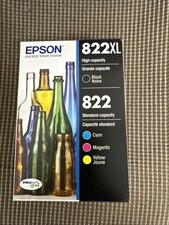 Epson 822XL Printer ink, New In Package